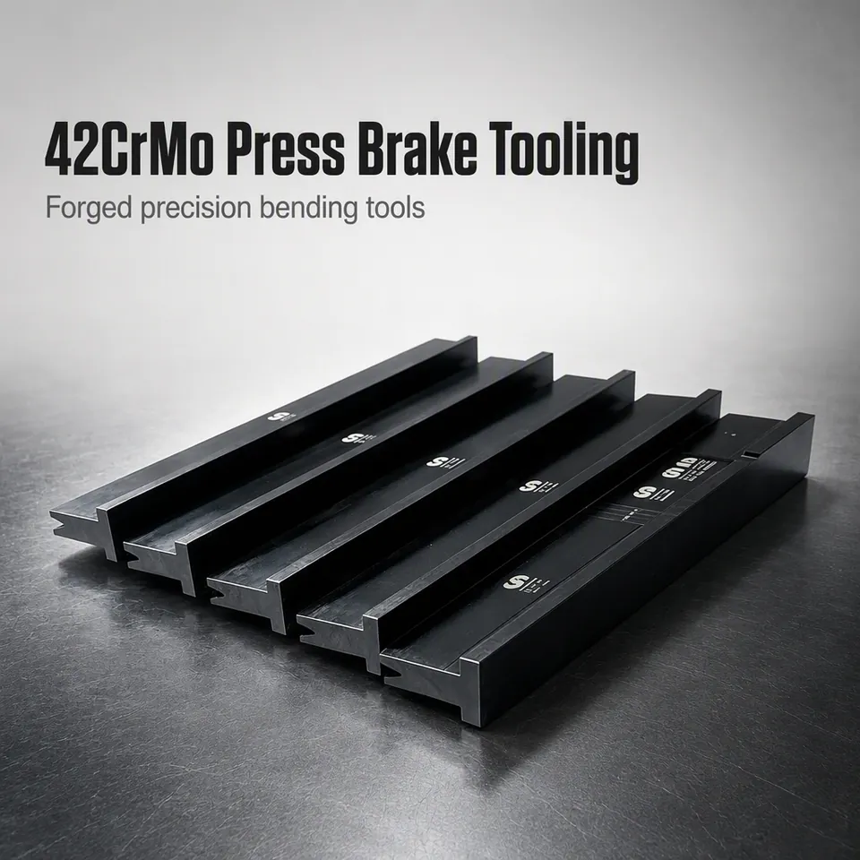 European style press brake punches forged from 42CrMo4
